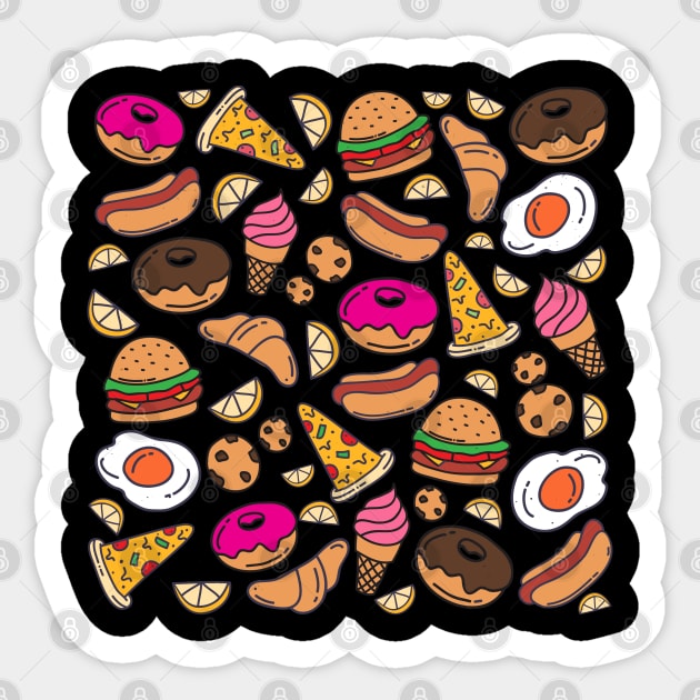 Foodie Sticker by Plushism